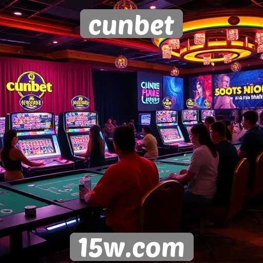 Participação do cunbet em eventos de jogos e apostas