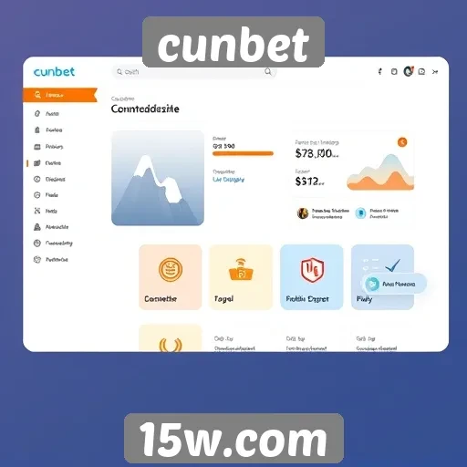 Facilidade de navegação no site cunbet
